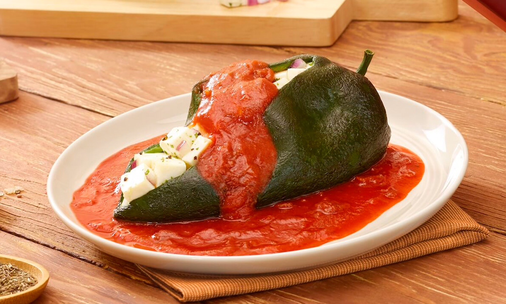 Receta de chiles rellenos de queso 🌶️